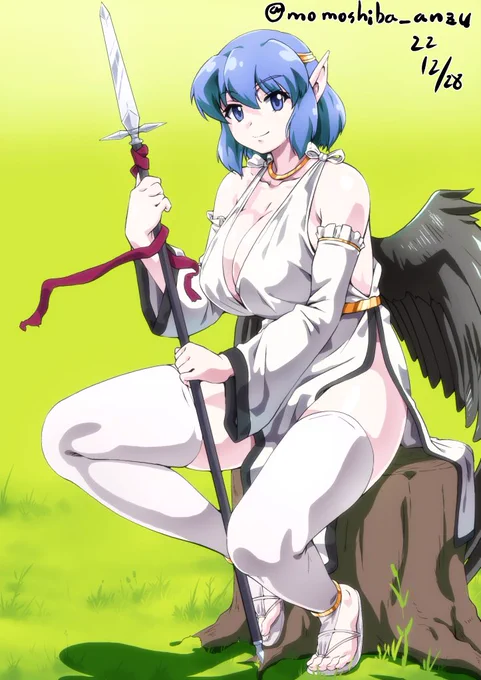 うちのこのニーファちゃんです、初出は拙作エロRPGの戦乙女ニーファより 