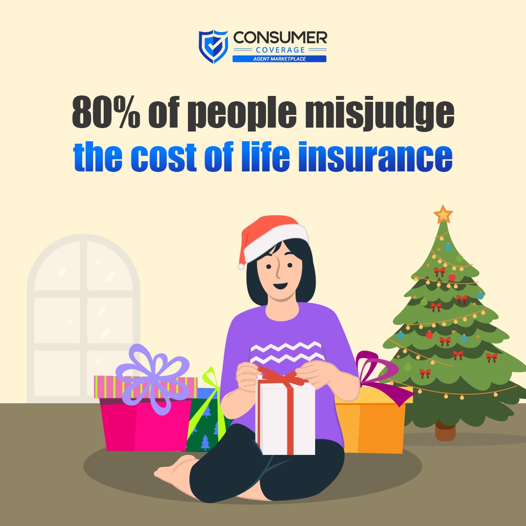CCAgentMarket's tweet photo. 80% of people think life insurance is more expensive than it actually is, with millennials overestimating the cost by a whopping 213%.#

You have the power to educate clients and leads, and help them secure life insurance to give them and their loved ones peace of mind. https://t.co/BBHvoUf3vh
