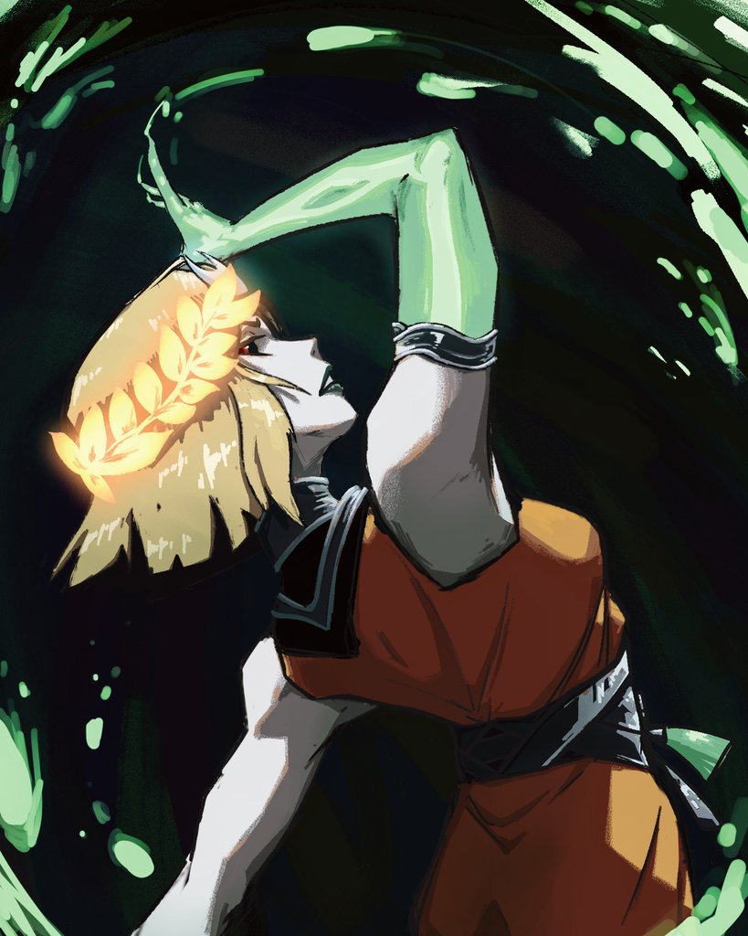 Here's Melinoe!

#HadesGame #Hades2