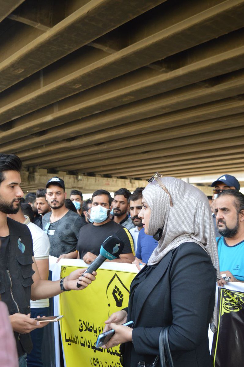 فليكتب التاريخ ان امراءة من بلادي قطعت الوعد لحملة الشهادات العليا بعدم ترك القضية الا بعد التعيين ووفت بوعدها وتحملت الظلم والقسوة ولم تنقض العهد .
شكرا لحضرتج بحجم الكون.
ازادكم الله الرفعه والصحة والعافية.
<a href="/h_raawa76/">Raawa Hamdi</a>
#تجمع_وطن_للشهادات_العليا