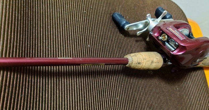 先日 購入した釣り具が届きました(*'ω`*)
以前イラストにも描いたモノです( '∀`) 