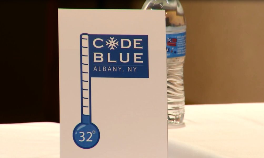 WTEN's tweet photo. Though #temperatures have warmed in recent days from the Christmastime cold shot, "real feel" values in the overnight hours have prompted the @HomelessAlbany to declare a #codebluealert in Albany.
https://t.co/Ptgc6KpjOW https://t.co/LgMNTnTlaG