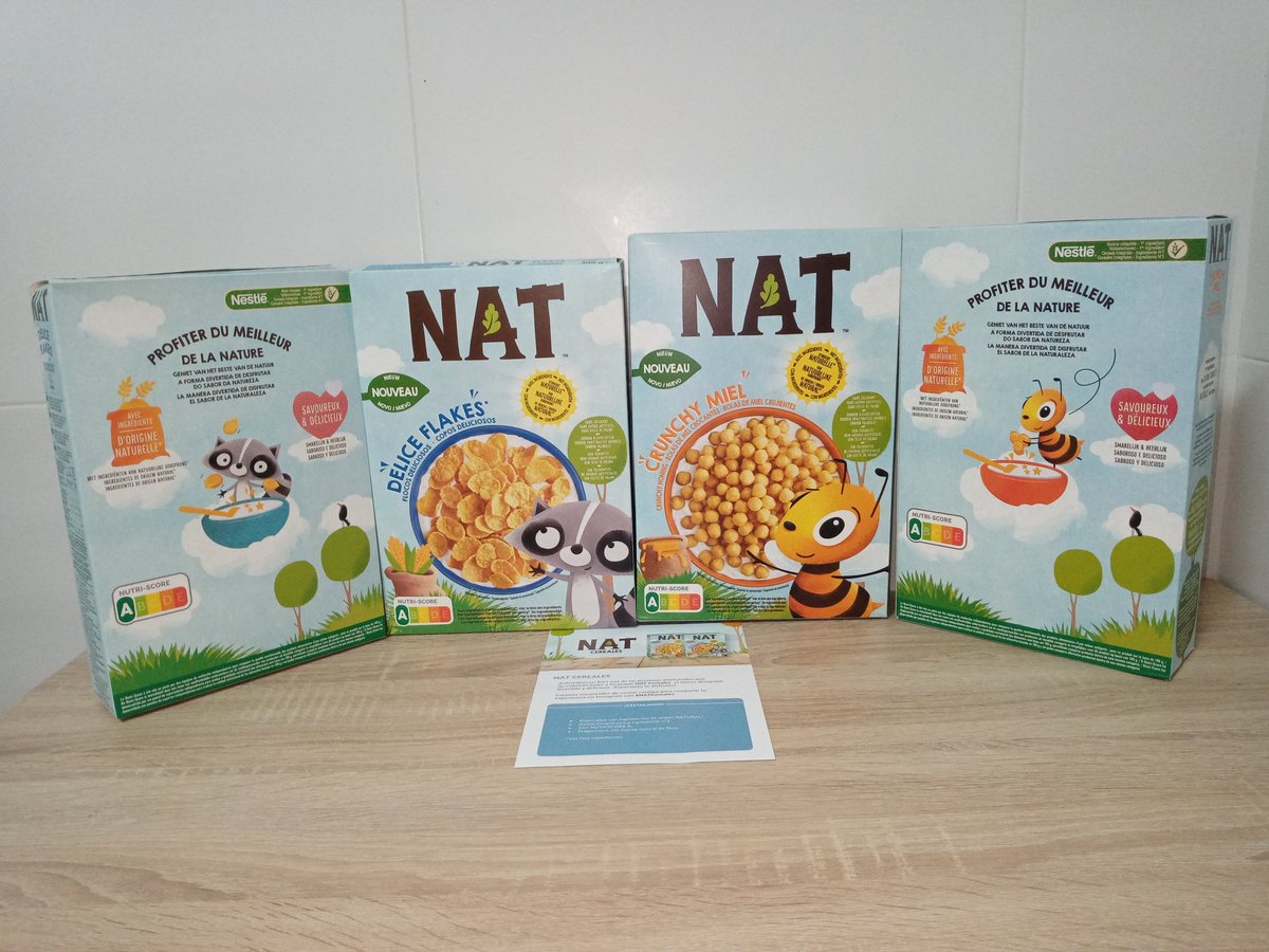 Adeliya86's tweet photo. Mis niños estan encantados de  probar #NATCereales. Gracias a @KuvutES y @Nestle_es hoy han tenido un #desayunodivertido https://t.co/lfmFHGpEvB