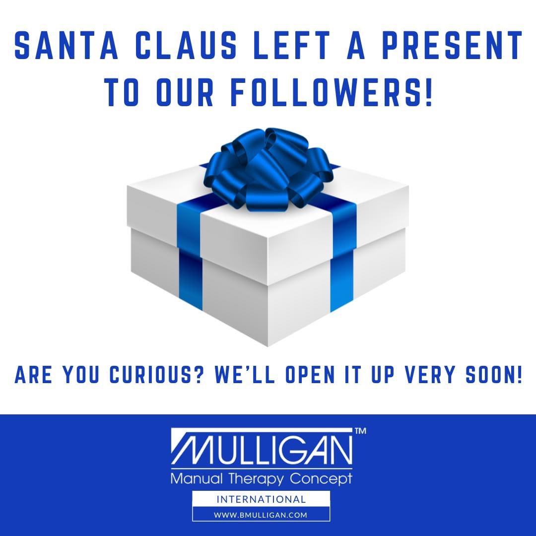 mulligan_int's tweet photo. 🎁 Don't miss it! 

#mulliganconcept #conceitomulligan #conceptomulligan #conceptmulligan #physiotherapy #physicaltherapy #fisioterapia #kinesitherapie #manualtherapy #terapiamanual #therapiemanuelle https://t.co/LdLPQWH9V8