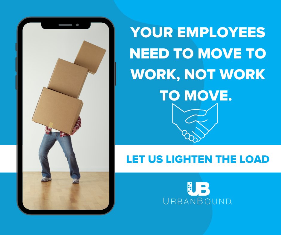 UrbanBound's tweet image. Work smarter not harder, #UrbanBound can help. urbnbd.co/3jylVRd #relocationSAAS #HRhelp #employeesatisfaction