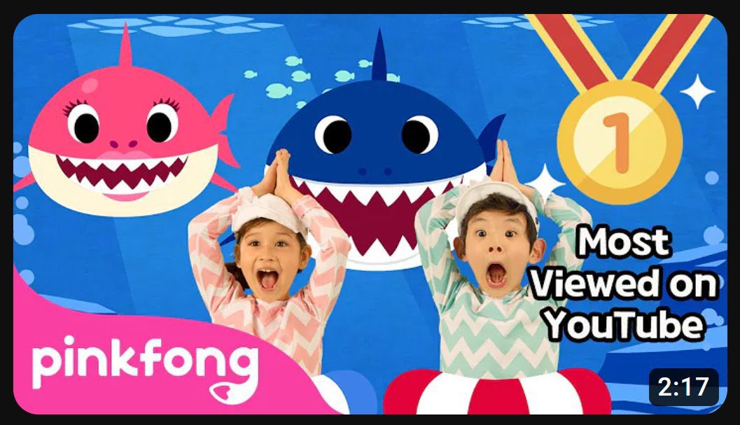 SantaDecides's tweet photo. The creators of baby shark received coal. https://t.co/JGiBZTKqSZ