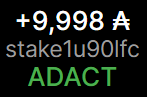ada_capital's tweet photo. Great to be back! 3 new delegators to boot 🔥
Warm welcome to you all ❤️
Let's keep #BuildingOnCardano together...
#CardanoCommunity #CardanoBI https://t.co/V2pbjm9mm4