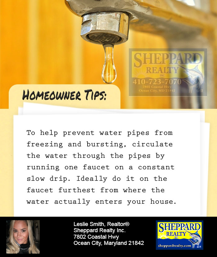 LeslieSmithOCMD's tweet photo. Since we've been experiencing a pretty cold start to winter. Hopefully this tip will help you from having pipes burst.
#tiptuesday https://t.co/1wwQHedymn