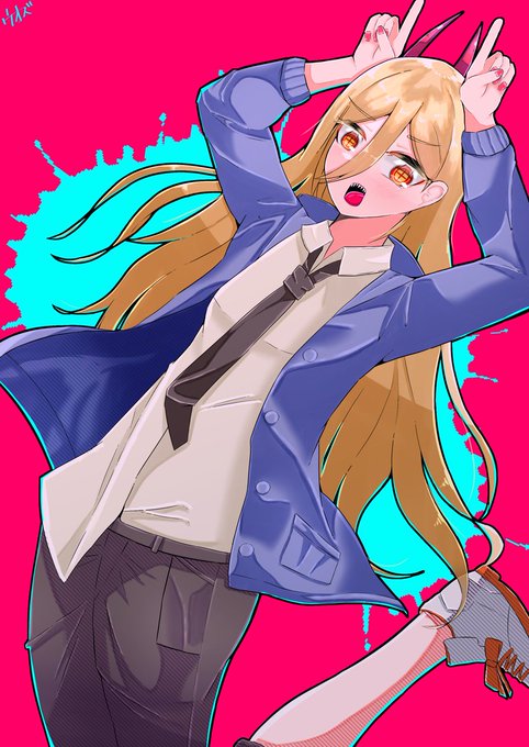 絵:#チェンソーマン:パワー
チェンソーマン一期、ありがとう。パワ子、好きだ…… 