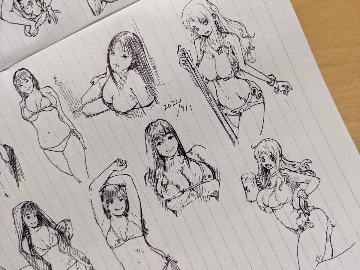 [R-18] 2022年 模写 えちちち #おっぱい https://t.co/769yfuxeSV 