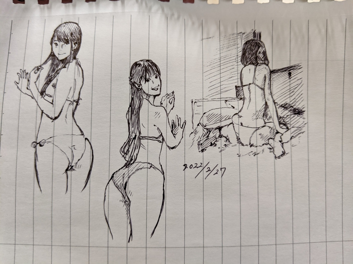 [R-18] 2022年 模写 えちちち #おっぱい https://t.co/769yfuxeSV 