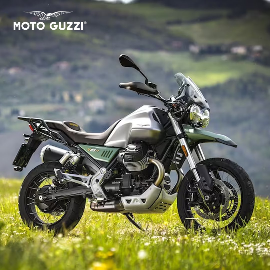 MotoplexTN's tweet photo. Termina el año rodando con Moto Guzzi, con la V85 TT Centenario disfrutaras de cada kilometro del camino. 🏍️

Adquiérela en 📍Motoplex Torre Norte https://t.co/faNdiYZQOt