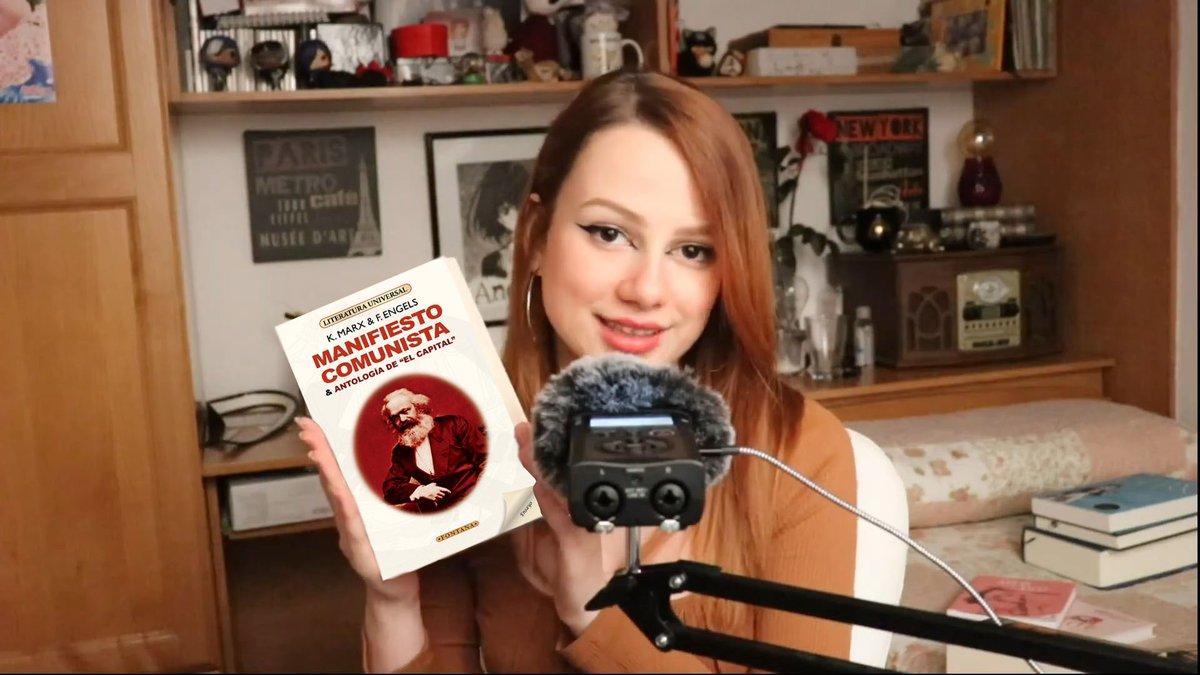 Creadora de contenido fomenta y educa a su audiencia con los principios y bases del socialismo-comunismo.

España, 2021.