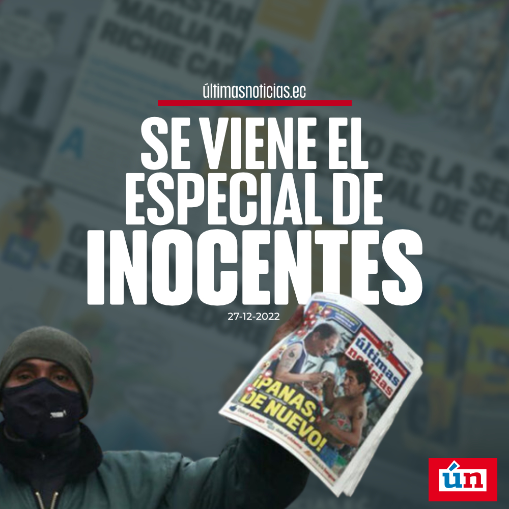 #Quito | Edición del #DíaDeLosInocentes de Últimas Noticias calienta para saltar a la cancha » bit.ly/3WMrs57