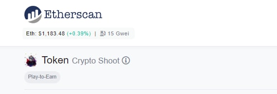 cryptoshootETH's tweet photo. Etherscan information has been successfully updated!! Step by step we are moving forward !

#cryptoshoot #ETH #gameproject #p2e #cryptostaking #staking #wallet #walletproject #tokensniffer #stepn https://t.co/f0v4LqmYF9