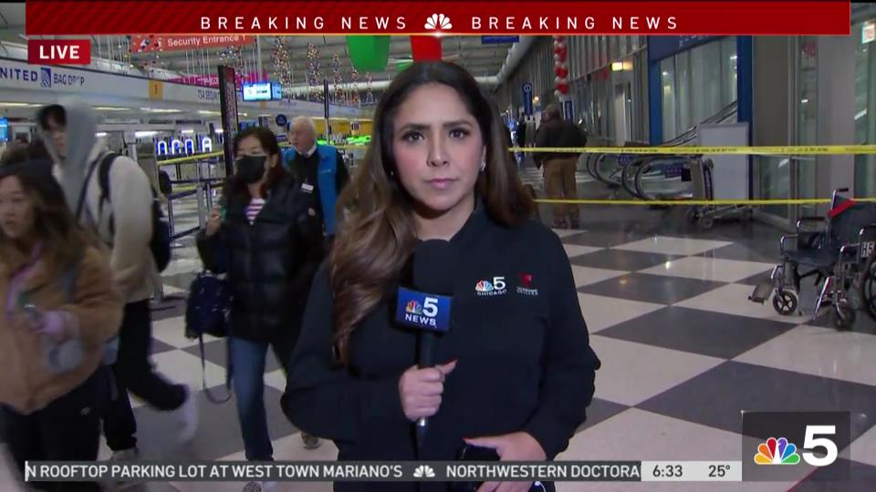 Developing: A security threat at T1 @fly2ohare plus all of your weather and traffic... join us @nbcchicago till 7a CST @LisaChavarria @IishaScottNBC5 @JCNavarreteNBC @MRelerfordNBC
