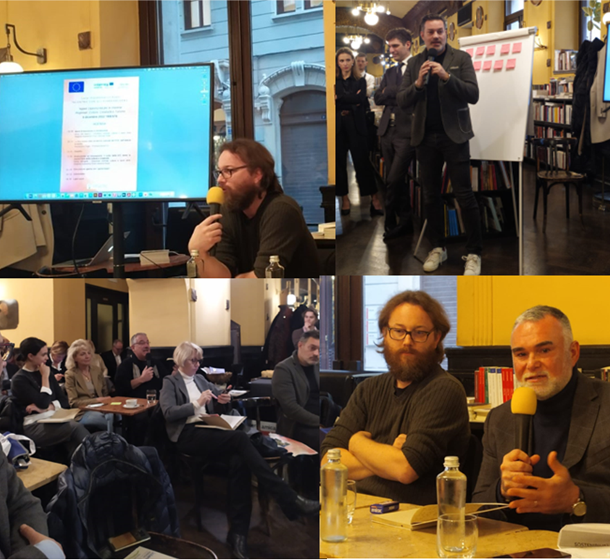 CreaturesProje2's tweet photo. #event
🤩Great success for the #CREATURESproject local dissemination event organized by @regioneFVGit, focused on the #culturalroutes and how the project outputs are #regionaloutputes and the development of project results in the #region!
👉More info: https://t.co/YVyYhzW4dt https://t.co/l4P74vqbD4