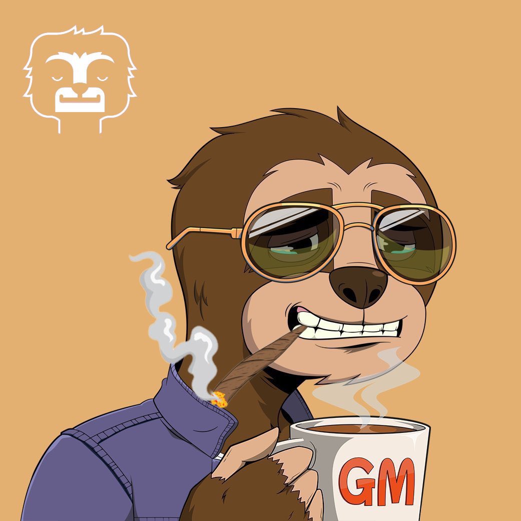TrippyBlu23's tweet photo. @GlauberMerlo @CasualSloths Ohhh… this wasn’t the wake ‘n bake? #slothin wrong with #SLOFFEE and some 🦨 to start the day! https://t.co/39RVJcQ58U