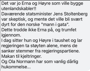 Bare for og la det være klinkende klart for alle.