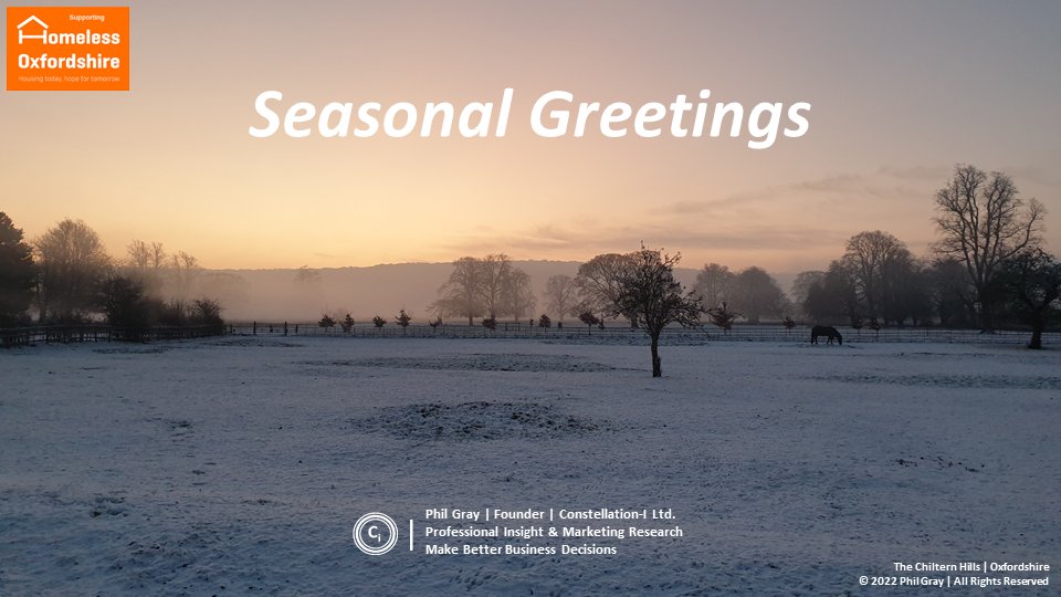 insightphil's tweet photo. Wishing you all, and your families, warmest Seasonal Greetings and very best wishes for the New Year.

@ConstellationI is continuing to support local charity, @Homeless_Oxford, helping those in our community needing extra support.

#xmas2022 | #newyear2023 | #thankyou https://t.co/X7sGvjMU0u