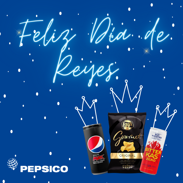 PepsiCo_ESP's tweet photo. Porque el mejor regalo es poder disfrutar de pequeños grandes momentos junto a los tuyos, ¡te deseamos un feliz Día de los Reyes Magos! 🌟🎁
#DíadeReyes https://t.co/EFFGzgh6EE