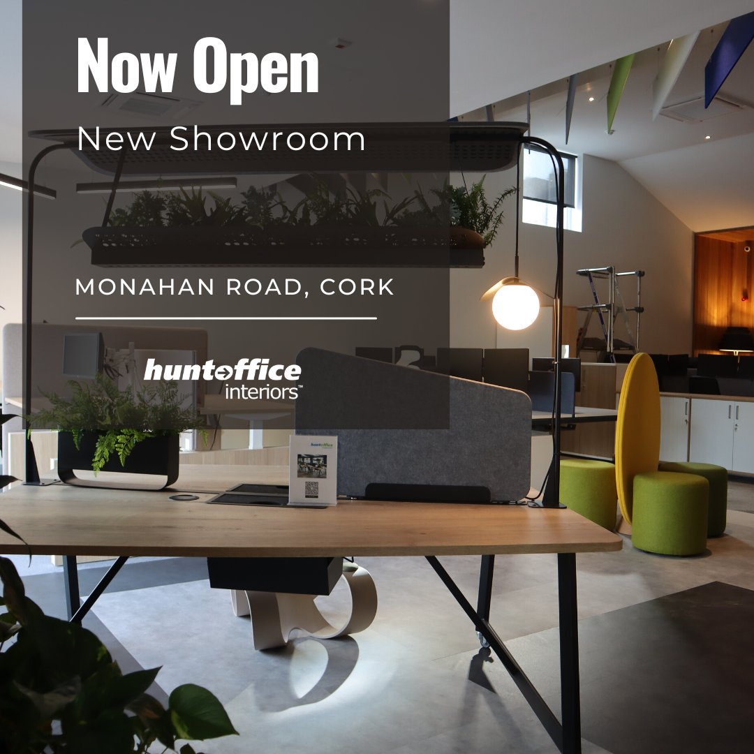 Our New Showroom in Cork is open now! If you haven't got time before Christmas you can visit in the New Year.

#officeinteriordesign #officefitout #fitout #workspace #officefurniture #partitions #softseating #meetingpods #acousticsolutions #Showroom #Cork
bit.ly/2qgMJbs