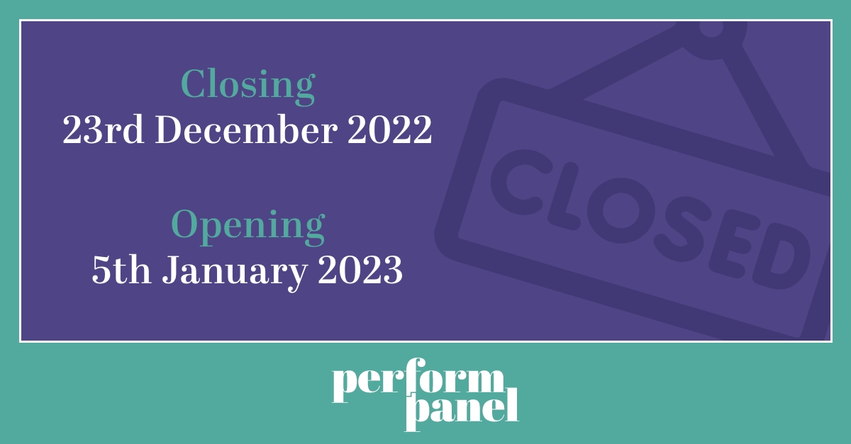 Not long to go until Christmas! 

We'll be closing for the festive holidays on Friday 23rd December, reopening with our usual business hours on Thursday 5th January 2023