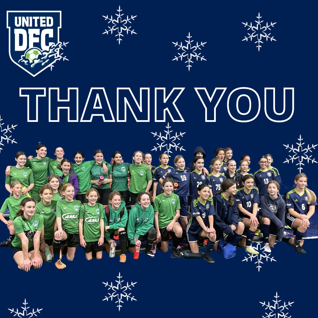 UnitedDFC's tweet photo. The U12A girls had a friendly game with Halifax City. Both teams brought donations for the Margaret House. Great work girls! https://t.co/s9NFV78gRJ