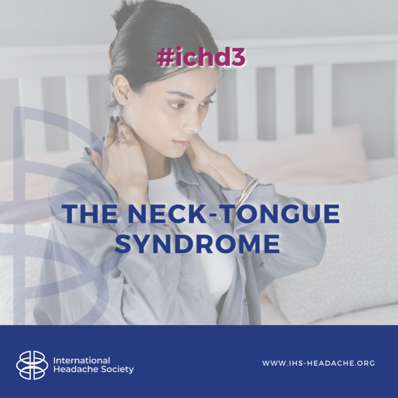Neck-tongue syndrome is a relatively rare headache disorder characterized by brief attacks of neck and/or occipital pain that are brought out by abrupt head turning and accompanied by ipsilateral symptoms in the tongue. #ihsheadache #headache #ichd3matters
bit.ly/3THmrt2