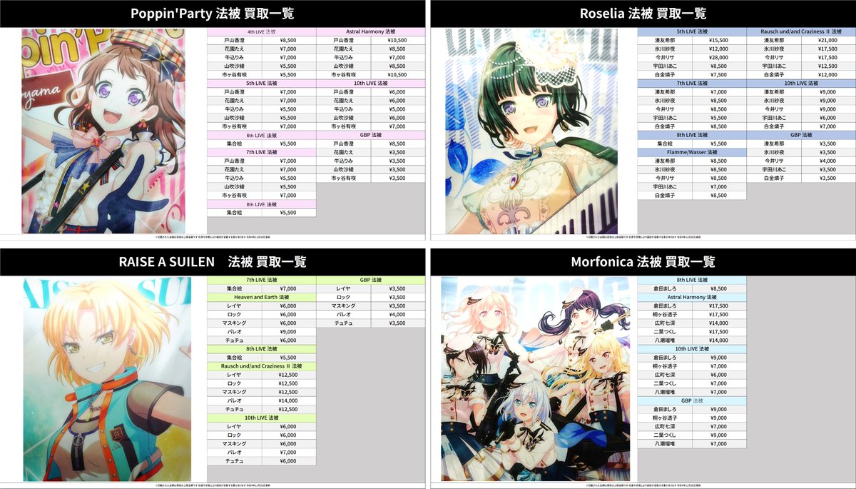 バンドリ 戸山香澄 7th 法被