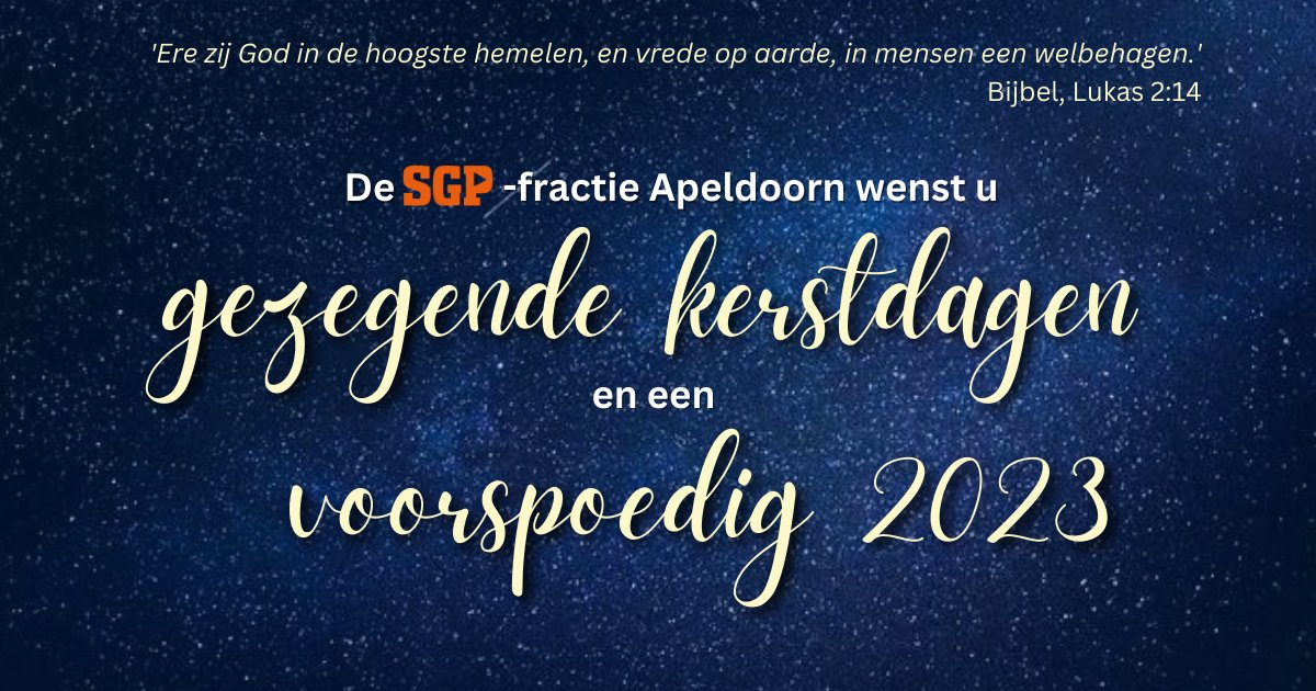 We kijken terug op een bijzonder jaar. We mochten twee zetels houden en deelnemen in de coalitie met <a href="/VVDApeldoorn/">De Apeldoornse VVD</a>, <a href="/lokaalapeldoorn/">Lokaal Apeldoorn</a>, <a href="/groenlinks055/">GroenLinks Fractie Apeldoorn</a>  en <a href="/spapeldoorn/">SP Apeldoorn</a>. Voor het nieuwe jaar geldt de eed niet als statement, maar ook als gebed: 'Zo waarlijk helpe mij God Almachtig'.