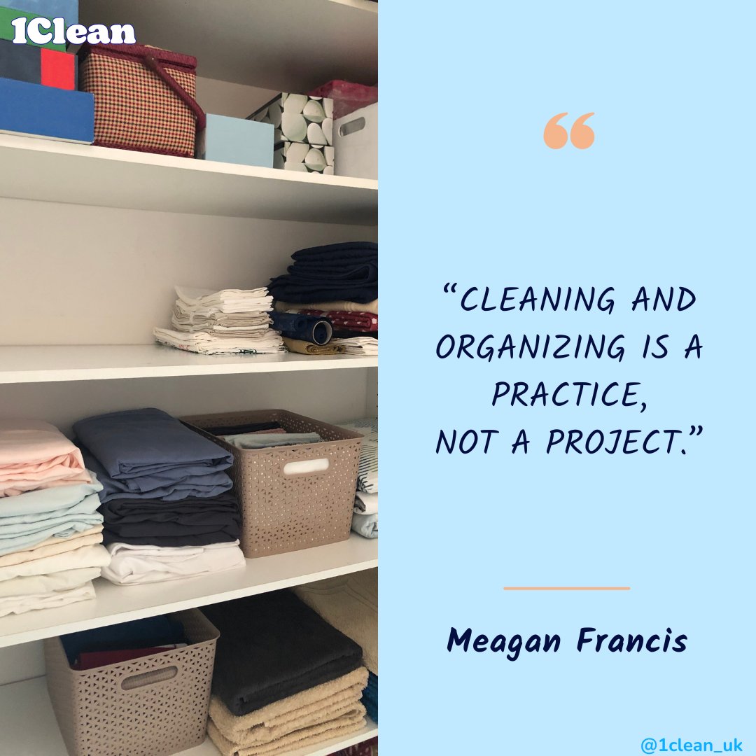 1clean_uk's tweet image. Tuesday Quote ✍️

"Cleaning and organizing is a practice, not a project."

We hope you all have an AMAZING day 💙

#wecleanyouenjoy #cleaning #1clean #clean #cleanhome #cleaninglady #cleanwith1clean #mood