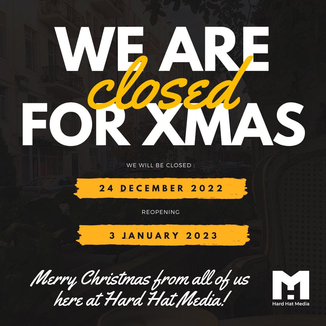 We’re ready for Christmas, are you?!