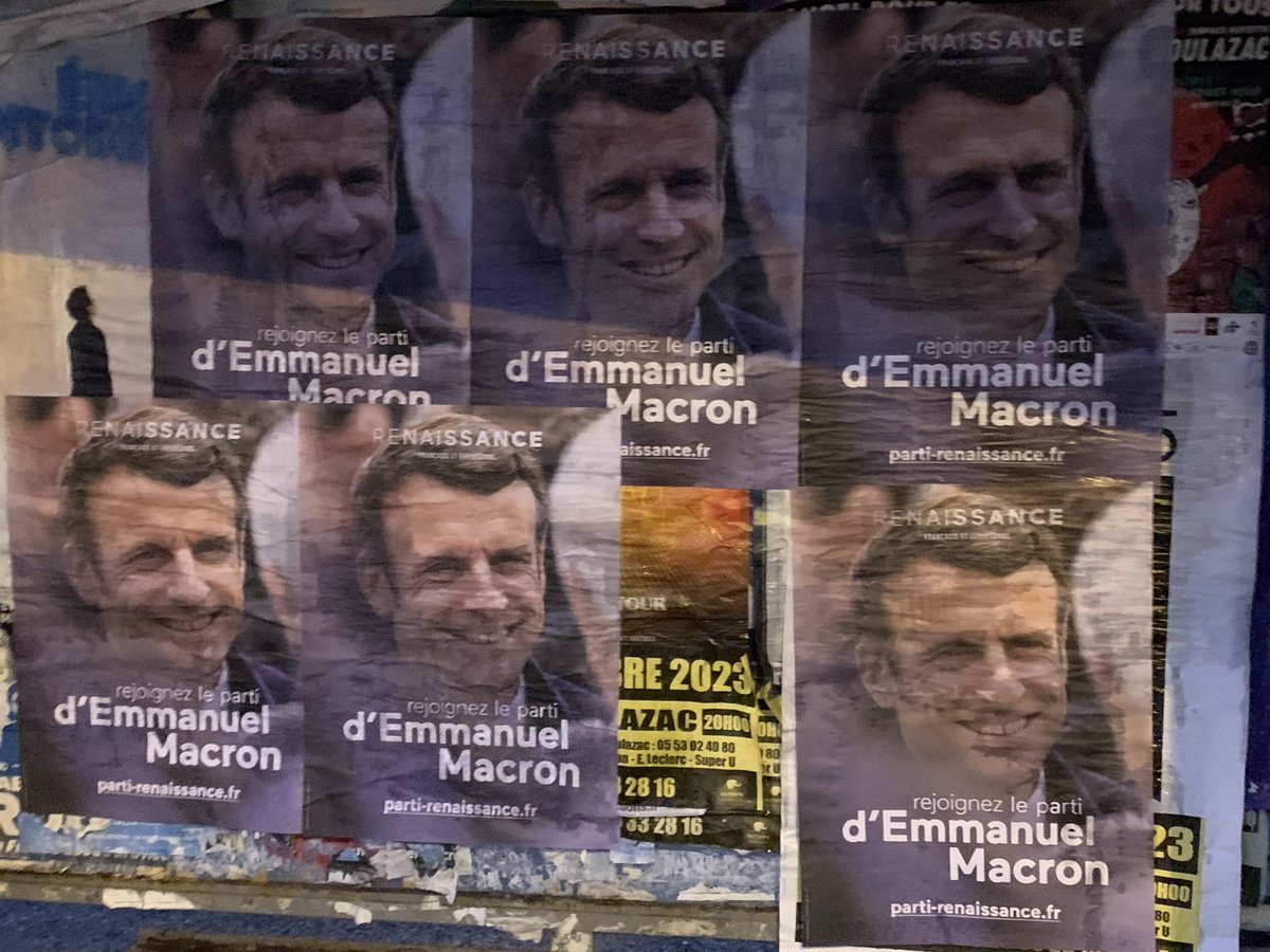MarcheDordogne's tweet photo. Campagne d’affichage ce matin à l’aube et distribution de tracts pour l’adhésion à notre nouveau parti @Renaissance en Dordogne.
@TerresDeProgres 
@DordogneAgir https://t.co/R80e2wH5AV