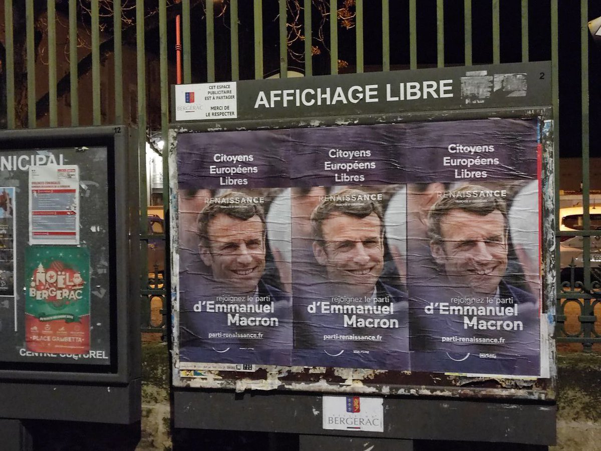MarcheDordogne's tweet photo. Campagne d’affichage ce matin à l’aube et distribution de tracts pour l’adhésion à notre nouveau parti @Renaissance en Dordogne.
@TerresDeProgres 
@DordogneAgir https://t.co/R80e2wH5AV