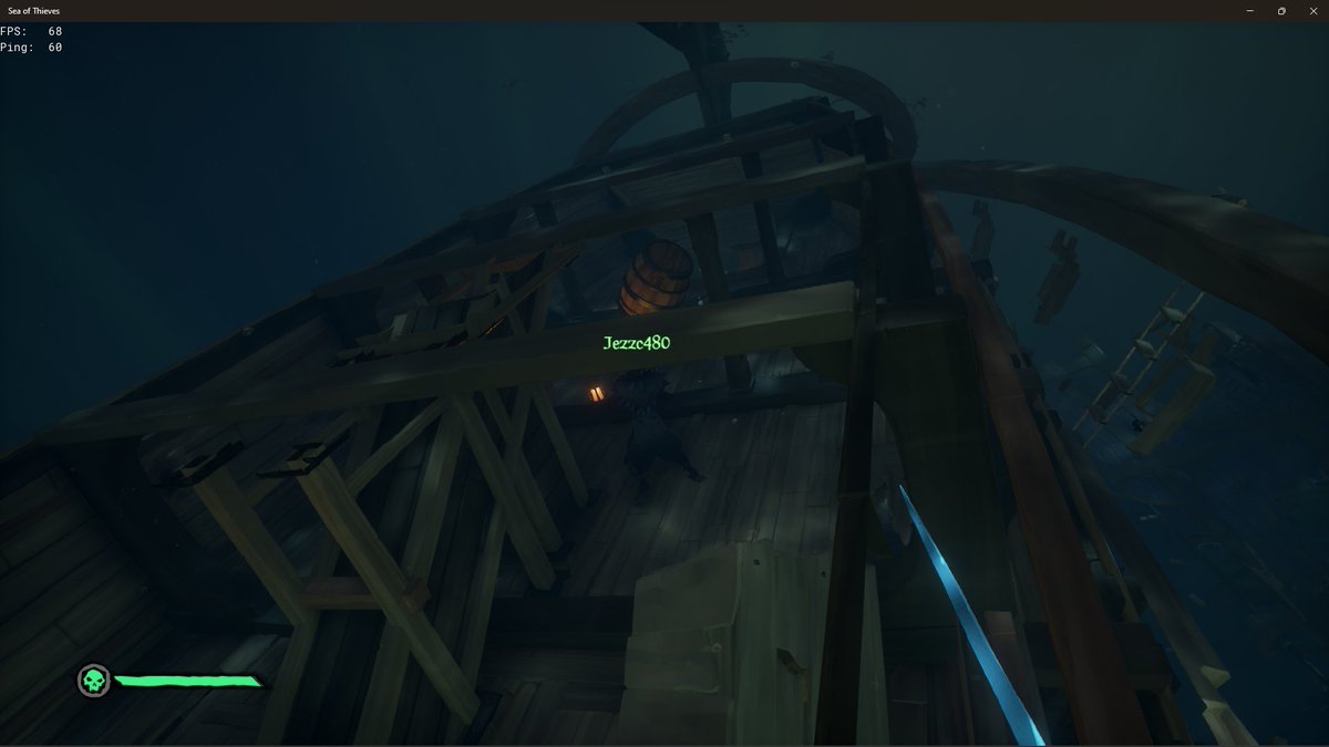 BlackHoodGamer2's tweet photo. @SoT_Support @SeaOfThieves  
i cannoned myself into one of the ships somehow in legend of the veil, you might wanna look into this https://t.co/JU1JyAf6bK