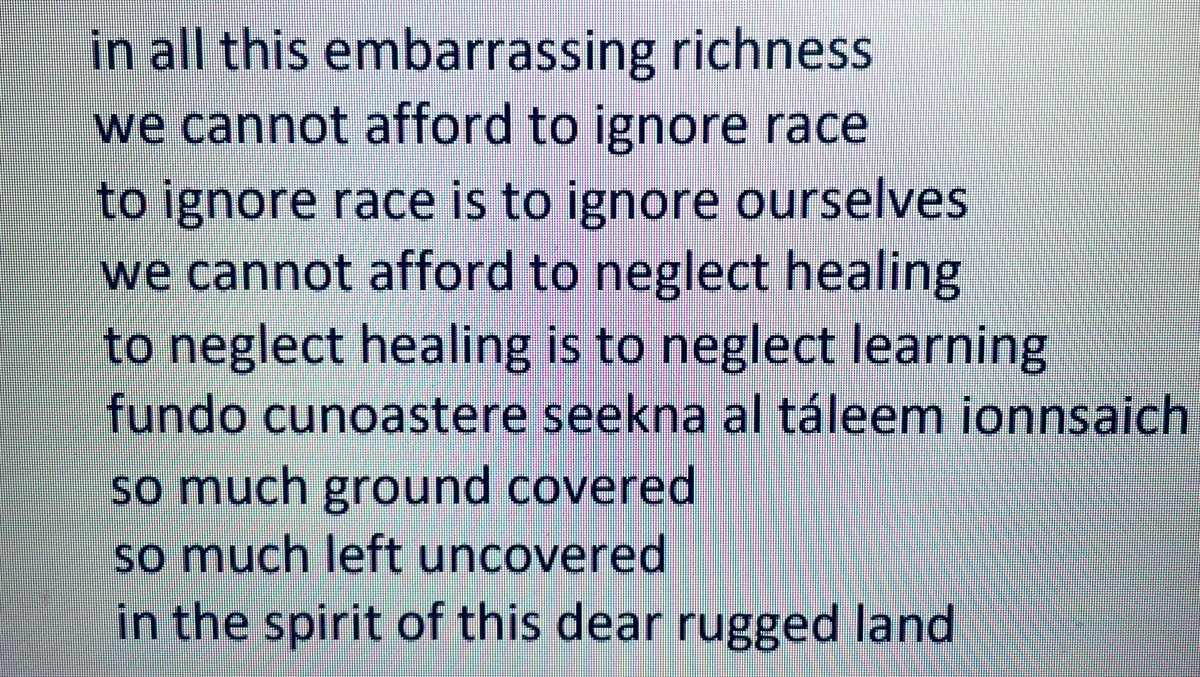 Just two of my favourite sections from @Tawona_Sithole’s beautiful poem read at the Building Racial Literacy Celebration Event ❤️. #EdScotBRL #antiracism