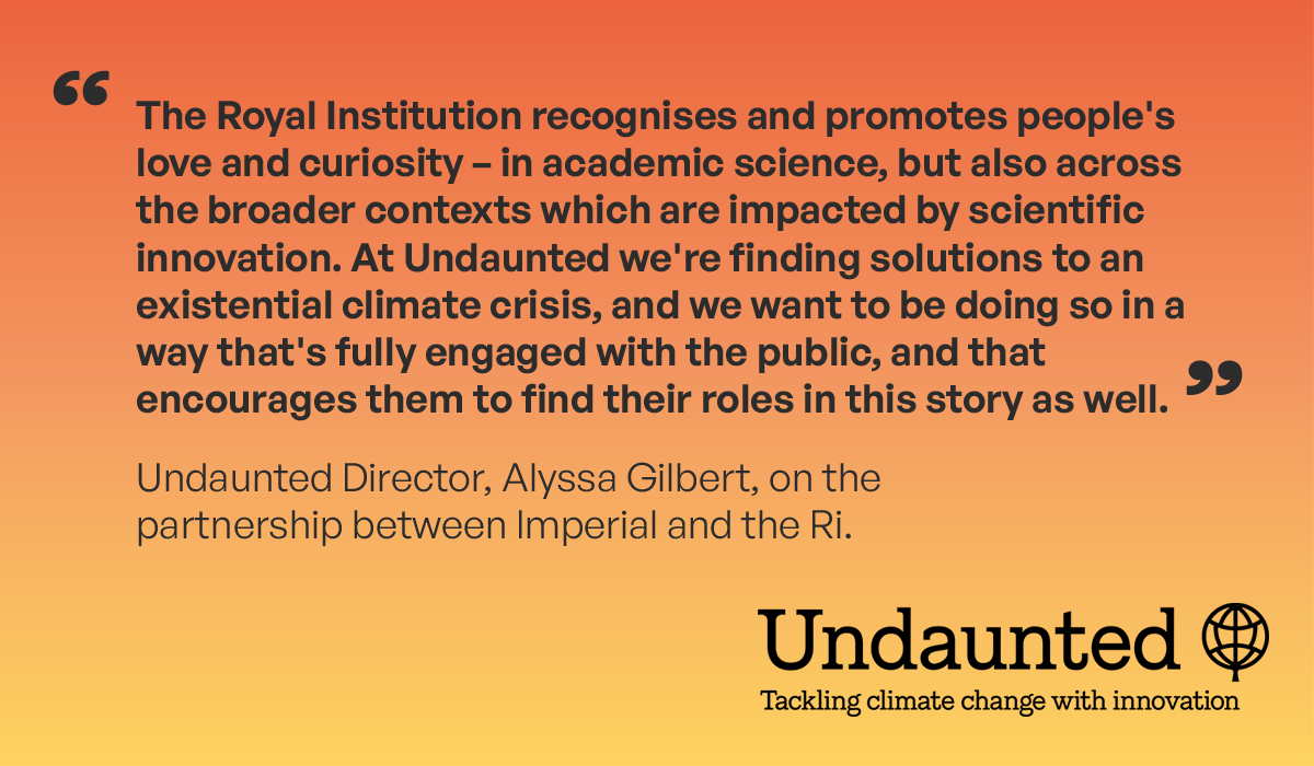 Undaunted: Tackling climate change with innovation (@undaunted_hq) on Twitter photo The #Undaunted team were v. intrigued to see the comings & goings from our office at <a href="/Ri_Science/">Royal Institution</a> when filming for this year's #XmasLectures took place! ⤵️
We're looking forward to learning about the secrets of forensic science (26, 27, 28 Dec, BBC Four): rigb.org/christmas-lect… The #Undaunted team were v. intrigued to see the comings & goings from our office at <a href="/Ri_Science/">Royal Institution</a> when filming for this year's #XmasLectures took place! ⤵️
We're looking forward to learning about the secrets of forensic science (26, 27, 28 Dec, BBC Four): rigb.org/christmas-lect…