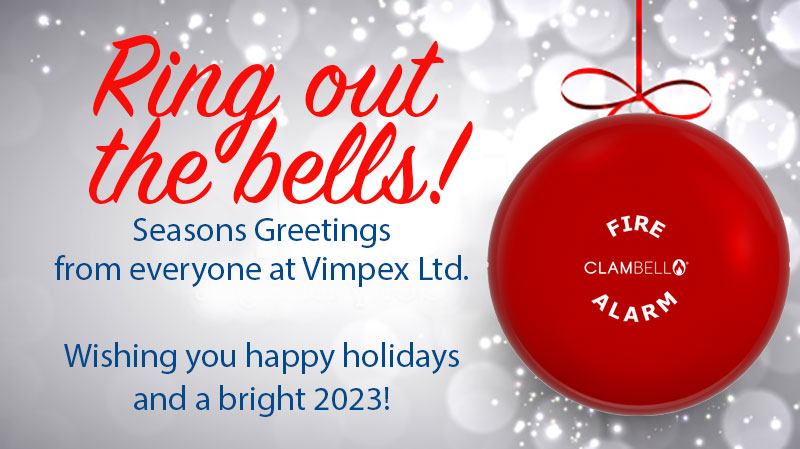 VimpexLtd's tweet photo. Best wishes for the Festive Season #christmas2022 and for 2023 from everyone at Vimpex! 
Please note that we are closed from 17:00 Friday 23 December 2022 re-opening 8.30 Tuesday 3 January 2023. 
#vimpex #firealarm #firesafety #2023 https://t.co/y2Pi6Dgmx8