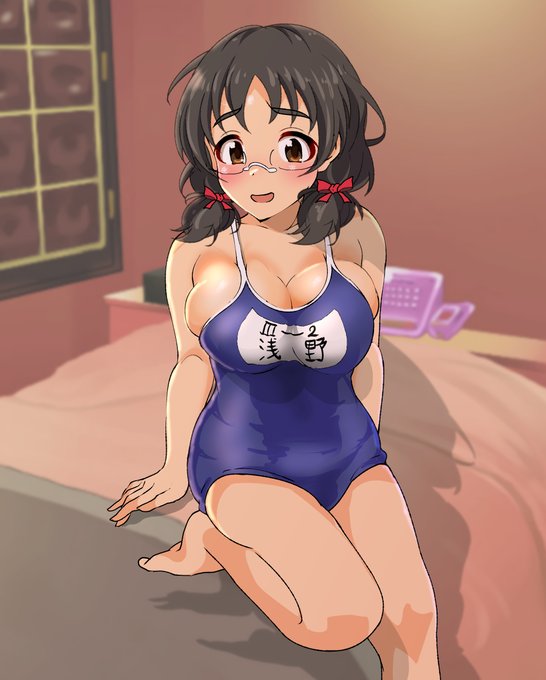 #くそ寒いので水着絵を貼る 
むちむちみちみち風香ちゃんと男子の意識を全く考えて無い無自覚美羽 