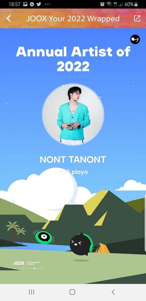 bella_mirabell's tweet photo. @stream4nont @tanont916 แฟนเพลง.... ที่มาเป็น #nontfam แบบนี้เรื่อยไป~~~ ถ้า #นนท์จัดสรร ❤❤ และเชื่อว่าสิ่งศักดิ์สิทธิ์มีจริง ผชด.ต้องเข้าแล้ววว 😜😜 เพิ่งเริ่มต้น!!! 
#ศิลปินฟังบ่อย 
#เพลงฟังมากที่สุดในปี 
#แฟนตัวจริงNONTTANONT
#JOOX2022YourWrapped
#Moomuangcrazy #20Dec2022 https://t.co/bAgFQcxvjZ
