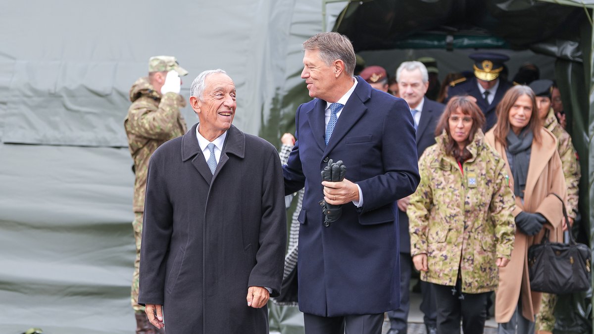 Romania 🇷🇴 highly appreciates the support offered by 🇵🇹 for the consolidation of the #EasternFlank. Portuguese military presence in 🇷🇴 is also a proof of our excellent bilateral relations.