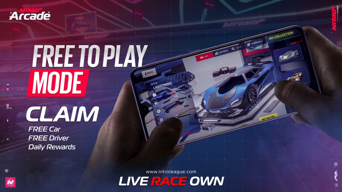 nitroleaguegame's tweet photo. Hey Racers, do you know #NitroLeague offers a #FreeToPlay facility to everyone? 🤩

Get into the crypto gaming journey without any prior experience &amp; zero investment! 🚀

Check out how you can build your racing legacy from scratch with Nitro League today 🧵👇 https://t.co/4ulOoBp8vq