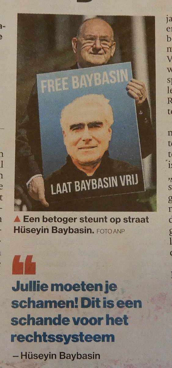 huig_plug's tweet photo. Toen Hans van de Ven (oud-hoofd signaalanalyse Militaire Inlichtingendienst) in april 2018 voor de Haagse rechtbank voor de vrijlating van Baybasin demonstreerde noemde het Algemeen Dagblad Hans "een betoger" ... #Comverse #Verint #Spionage #Kislev2
https://t.co/XKRtdtlIqY https://t.co/4zkmIpQ2ni