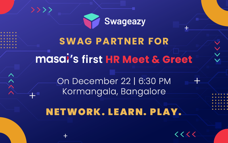 swageazyhq's tweet photo. Excited to be the official swag partner for @masaischool’s debut HR Meet & Greet Mixer where the top HR Leaders will be coming together under one roof.
See you there! 😎
#hrmeet&greet #eventswag #hrleaders #HRmixer #eventgifting https://t.co/EmC5pAbaqI