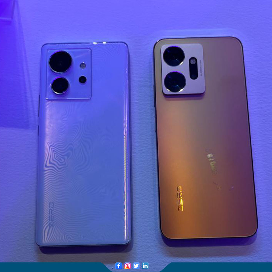 GizNext's tweet photo. .@InfinixIndia has just unveiled its two new smartphones - Zero Ultra and Zero 20 today in India. Here's the first look of #newlylaunched smartphones from the conference that has happened today at Le Meridian, New Delhi.
#infinixindia #zeroultra #zero20 #infinixzeroseries https://t.co/LgvHNfW5W6
