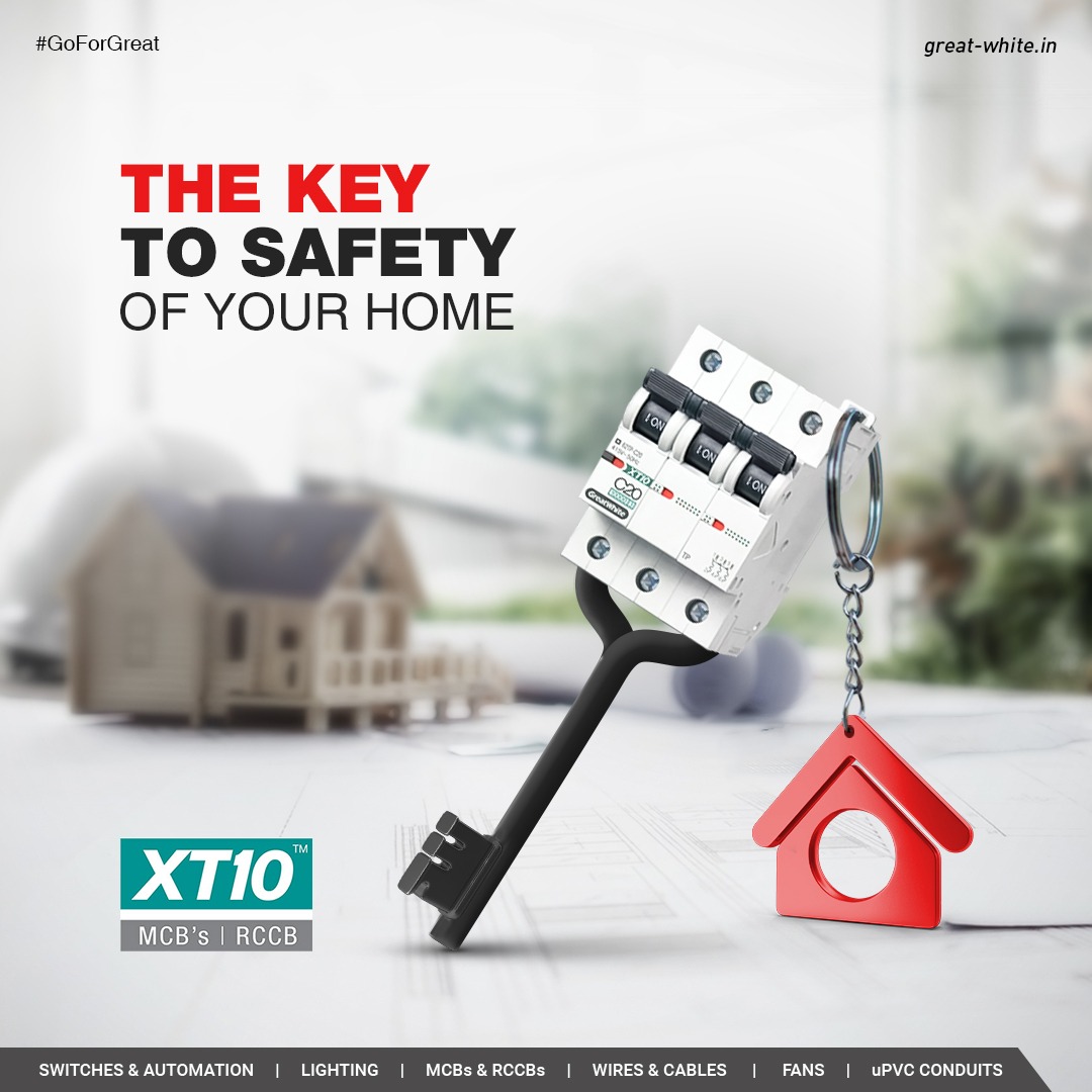 GreatWhiteIndia's tweet photo. Bid farewell to short circuits. Say hi to family safety with GreatWhite MCB.
#GreatWhiteElectricals #GorForGreat #UpgradeToGreat #Monsoon #MonsoonSeason #MonsoonSpecial #Monsoons #MCBs #HomeSafety #MiniatureCircuitBreaker #SurgeProtection #Overloading #CircuitBreaker https://t.co/IKVmEhxfaI