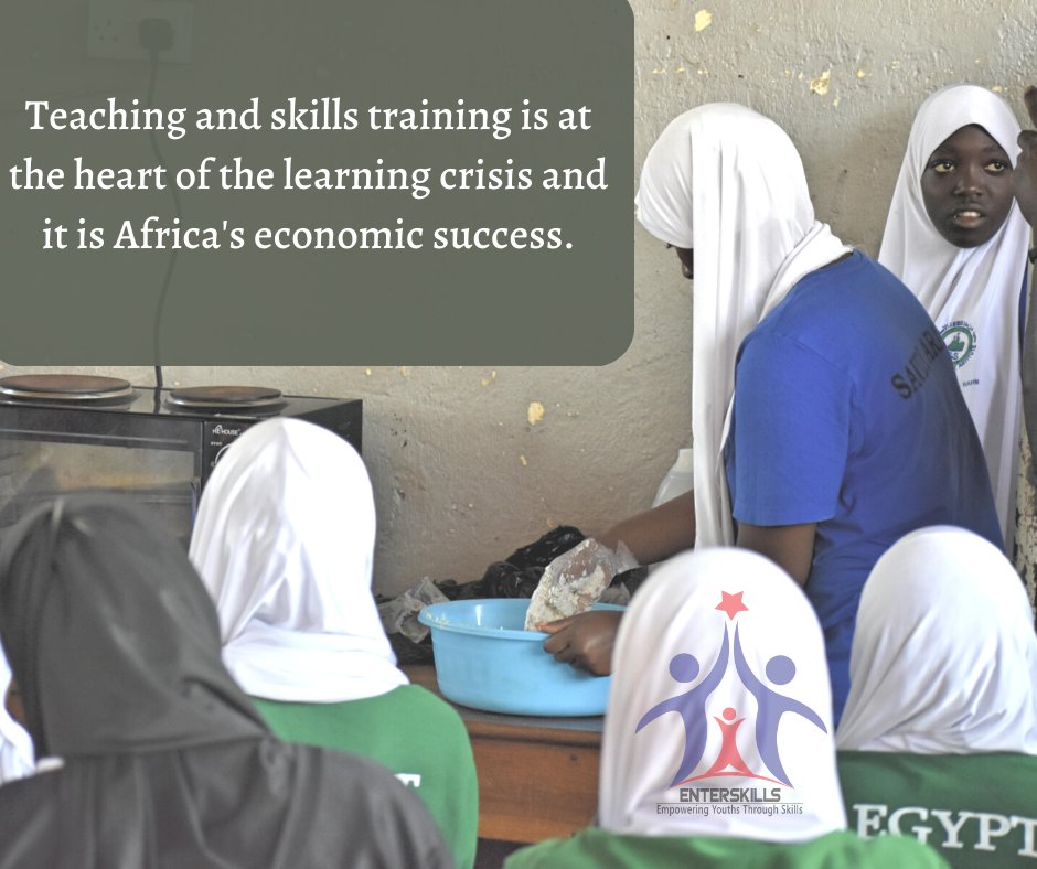 EnterSkills's tweet photo. Teaching and skills training = Africa's economic success 

#Africa #success #enterskills #skills https://t.co/nbBEd6ZKCP