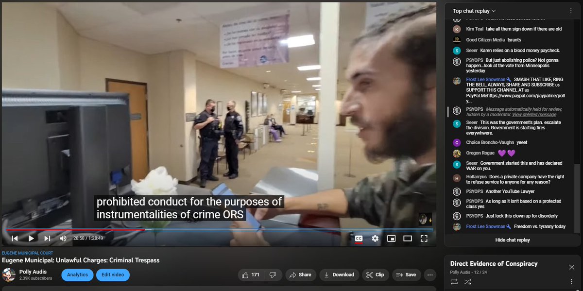 qi7p1rc's tweet image. ORS 131.602

ORS 166.715

Rathje Dawson and Magnus all conspiring and committing official misconduct.