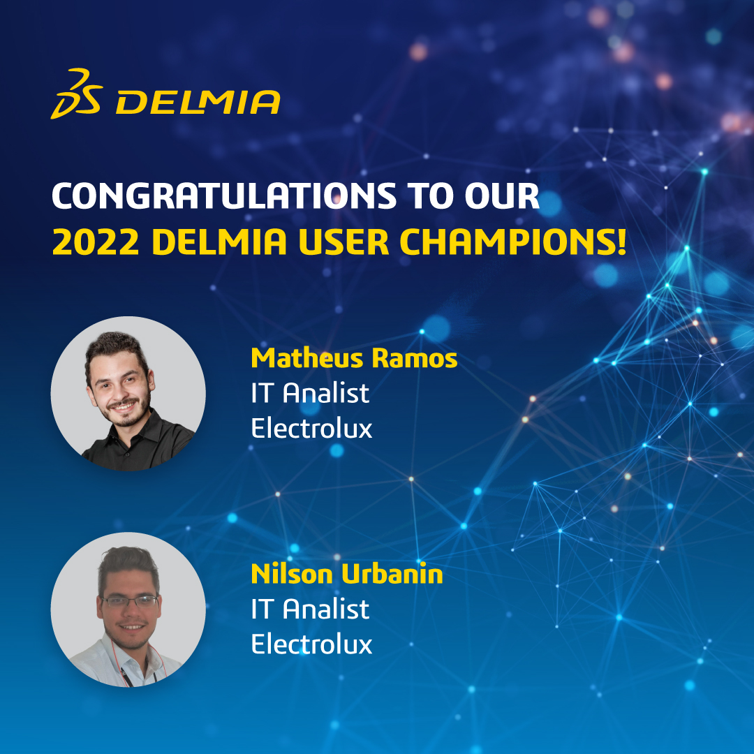 3DSdelmia's tweet photo. 🎉 We welcome and congratulate all our new DELMIA User Champions! 

Join our community and be a part of the program to access exclusive benefits, get free certified training and network with industry peers. Learn more : https://t.co/Ytwu4Q5wmH

#UserChampion https://t.co/kLOJUyPzWF